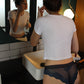 Semanario Panty encaje con elástico en cintura solo fondo Pack x7 Ref. E-7031 - Piña del Mar - Colombia