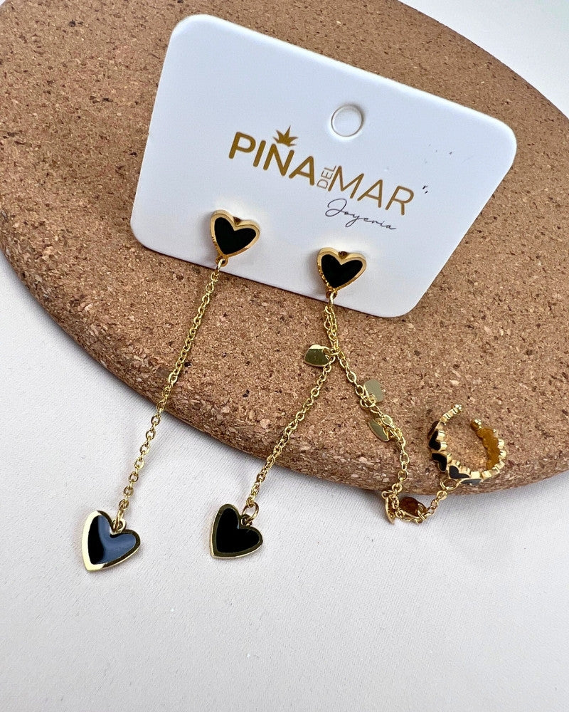 Set Aretes y Earcuff Oporto Mujer / E-E163G